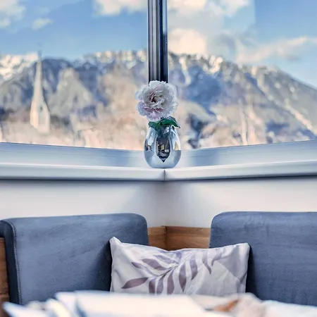 アパート Penthouse In Den Bergen
